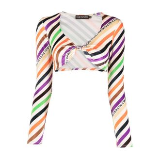 Siedres Siedr&eacute;s, Tops, Dames, Veelkleurig, M, Polyester, Logan Long Sleeve Top