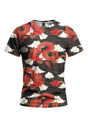 Mr. Gugu & Miss Go Dragon in the Clouds T-shirt