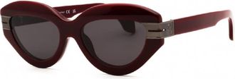 Palm Angels Ladies Black Cat Eye Sunglasses PERI10FMIRACLE 2507