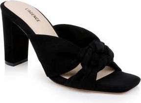 L'agence Leonie Slide Sandal in Black Suede at Nordstrom Rack, Size 8.5