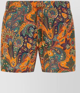 Etro printed swim shorts