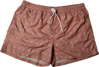 Kiton Zwemboxer - Heren - Strandmode - Oranje - 3XL - Polyester - Badmode