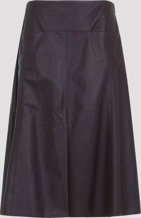 Alaia Slit Midi Skirt