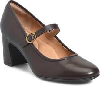 S&ouml;fft Adalaide Mary Jane Pump in Chocolate at Nordstrom, Size 8.5