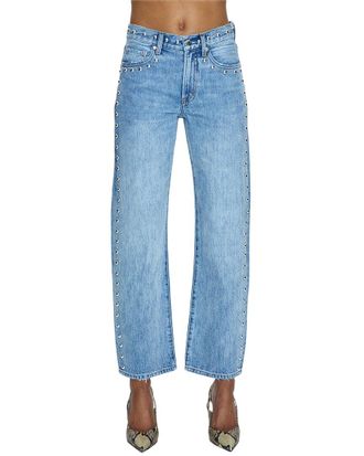 Pistola Denim Lexi Satellite Bowed Straight Jean