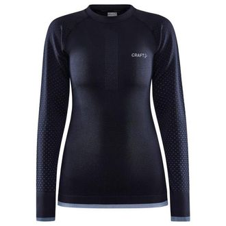 Craft ADV Warm Intensity L/S Kunstfaserunterw&auml;sche f&uuml;r Damen | blau