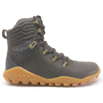 Vivobarefoot Tracker Forest ESC Leather Womens High Top Trainers - UK 5 - US 7.5 Women - EU 38 - Brown - Size:UK 5