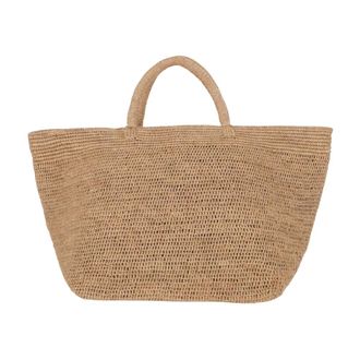 Ibeliv Tote Bags, female, Beige, Size: ONE SIZE Vanilla Hand Bag
