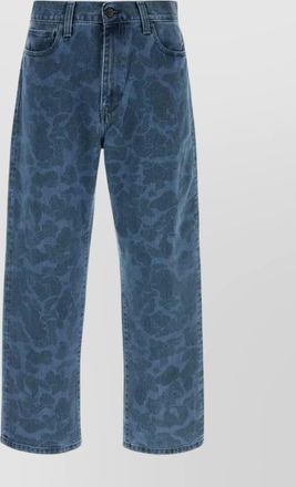 Carhartt Work in Progress denim duck landon trousers five pocket design