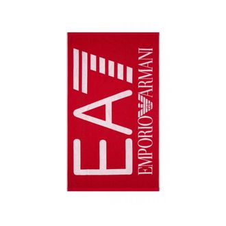 Emporio Armani Emporio Armani Ea7, Home, unisex, Rood, ONE Size, Katoen, Visibility Handdoek