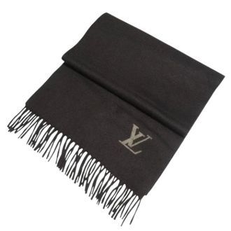 Louis Vuitton Pre-owned Scarves, unisex, Brown, Size: ONE SIZE Pre-owned Shawl