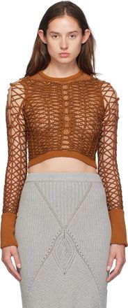 【関税込み】Isa Boulder ベージュ Cactus トップス Beige & White Cactus Tank Top by Isa Boulder on Sale