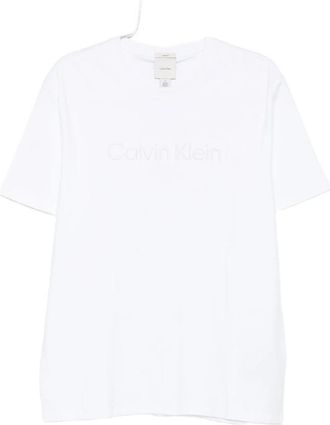 Calvin Klein Logo-embroidered T-shirt