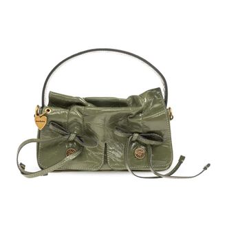 Acne Studios Handbags, female, Green, Size: ONE SIZE Multipocket Micro Bag