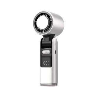OEM Ventilador Port&aacute;til Con Carga Usb, Velocidad Ajustable, Pantalla Digital, Dise&ntilde;o Plegable, Ventilador De Alta Velocidad Con Luz Nocturna, C