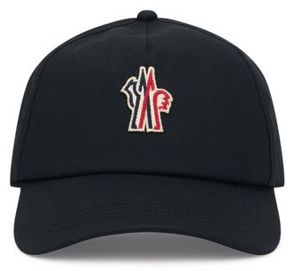 Moncler Mens Cotton Cap Blue Hat