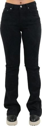Daily Paper Clothing Lilian Pant voor dames - Dames - Bootcut Jeans - Zwart - XS - Jeans