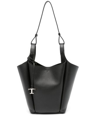Tod's leather shoulder bag - Black