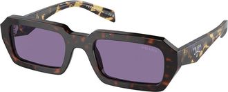Prada PR A12SF Asian Fit 17N50B Womens Sunglasses Tortoiseshell Size 54