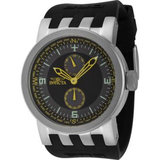 Invicta DNA Quartz Black Dial Mens Watch 44225