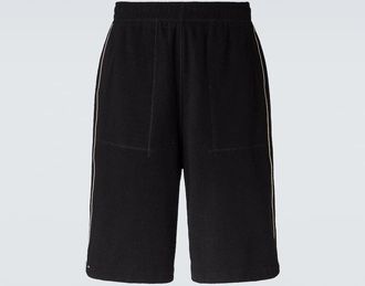 Wales Bonner Prince cotton-blend terry shorts