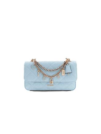 Guess Womens Crossbody Bag Aqua Polyurethane - Crossbody-Bags