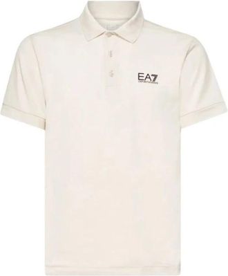 Emporio Armani 8Npf 14 Polo - Heren - Polos - Wit - 2XL - Katoen - Tops