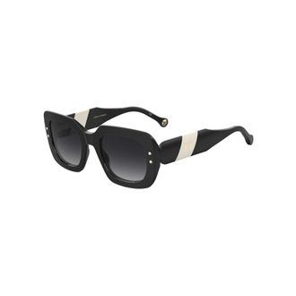Carolina Herrera Sunglasses, unisex, Black, 52 MM, Authentic Sunglasses with Top-notch Service