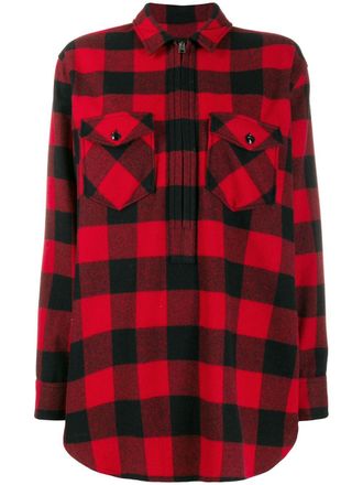 Woolrich Shirt met print - Zwart