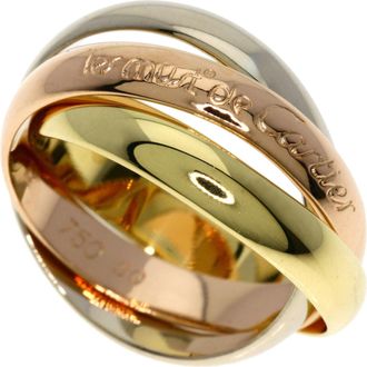 Cartier Yellow Gold (18K) Pink Gold (18K) White Gold (18K) Band Ring (Pre-Owned)
