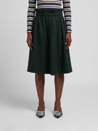 Marni Gonna midi svasata in poliestere con chiusura zip posteriore