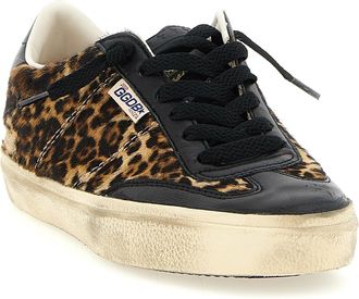 Golden Goose Womens Multicolor Cowhide Low Top Sneakers