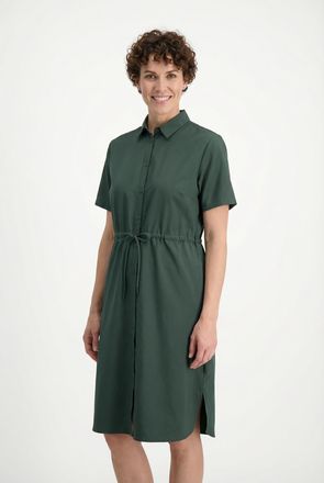 Jack Wolfskin Sommerkleid JACK WOLFSKIN WAIMEA DRESS W, Damen, Gr. L (42/44), N-Gr, sago palm, Obermaterial: 100% Polyester, Kleider Sommerkleid