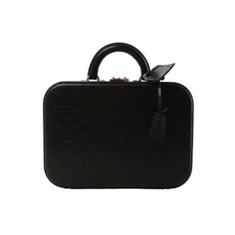 Louis Vuitton Pre-owned Handbags, female, Black, Size: ONE SIZE Pre-owned Valisette MM