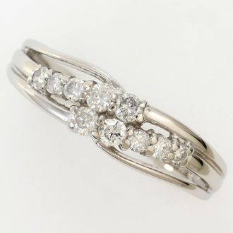 C&A Platinum Platinum 900 Band Ring (Pre-Owned)