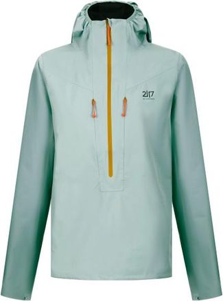 2117 of Sweden Sangis 2.5L Anorak Regenjacke f&uuml;r Damen | grau/t&uuml;rkis