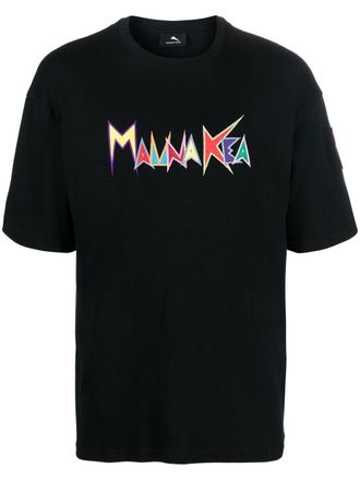 Mauna Kea logo-print short-sleeve T-shirt - men - Cotton - M - Black