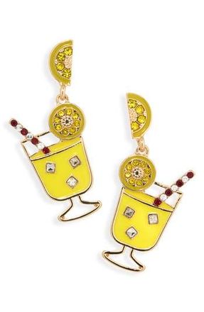 Leith Lemonade Drop Earrings in Yellow Multi- Gold at Nordstrom Rack