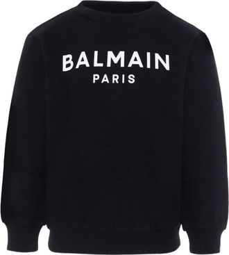 Balmain Black and White Sweatshirt Aw25