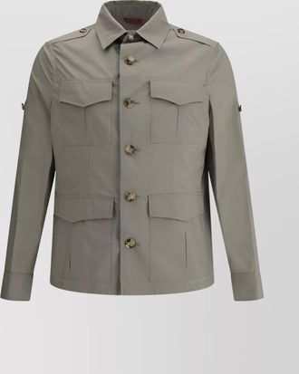 Brunello Cucinelli waterproof cotton canvas jacket