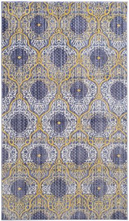 Safavieh Alfombra poli&eacute;ster viola/dorato 122 x 183 cm