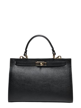 Roberta M ZWART Rundleer Tas