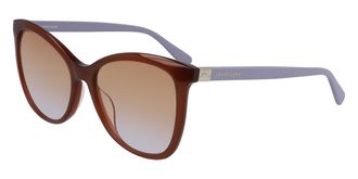 Longchamp LO648S 610 Womens Sunglasses Brown Size 54
