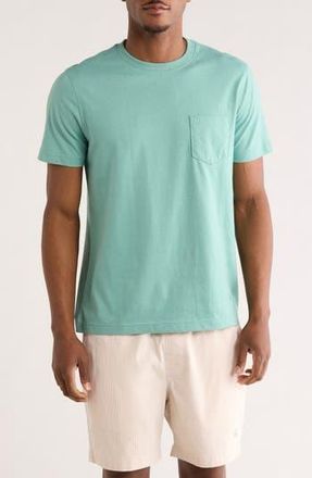 Brooks Brothers Crewneck Pocket T-Shirt in Green at Nordstrom Rack, Size Xx-Large