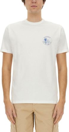 Woolrich T-Shirt With Print-Uomo