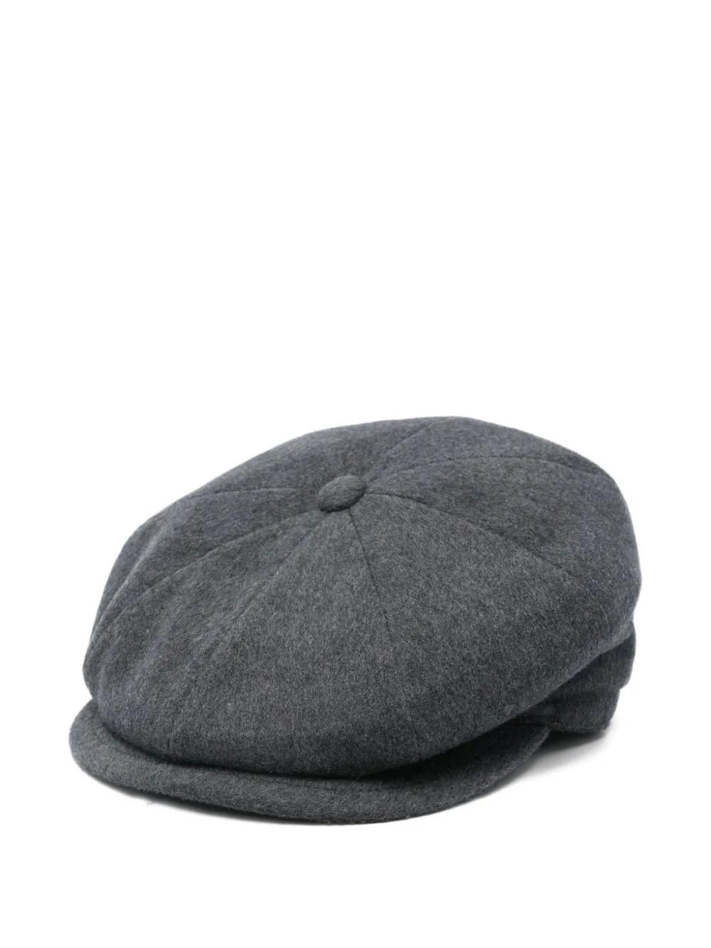 Jacquemus Hats, unisex, Gray, Size: 56 CM Valerie Beret  display picture 3