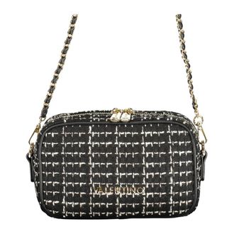 Valentino Tweed Crossbody Bag - female - Valentino - Cross Body Bags - Black - ONE SIZE - Bags