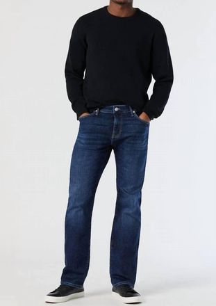 Mavi Marcus Slim Straight Leg Denim Jeans In Deep Organic Blue