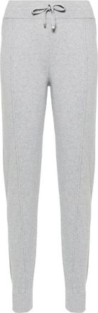 Eleventy Grey Heathered Knitwear Wool-Blend Pants