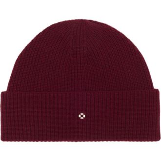 Maje Wool and cashmere beanie in Burgundy at Nordstrom